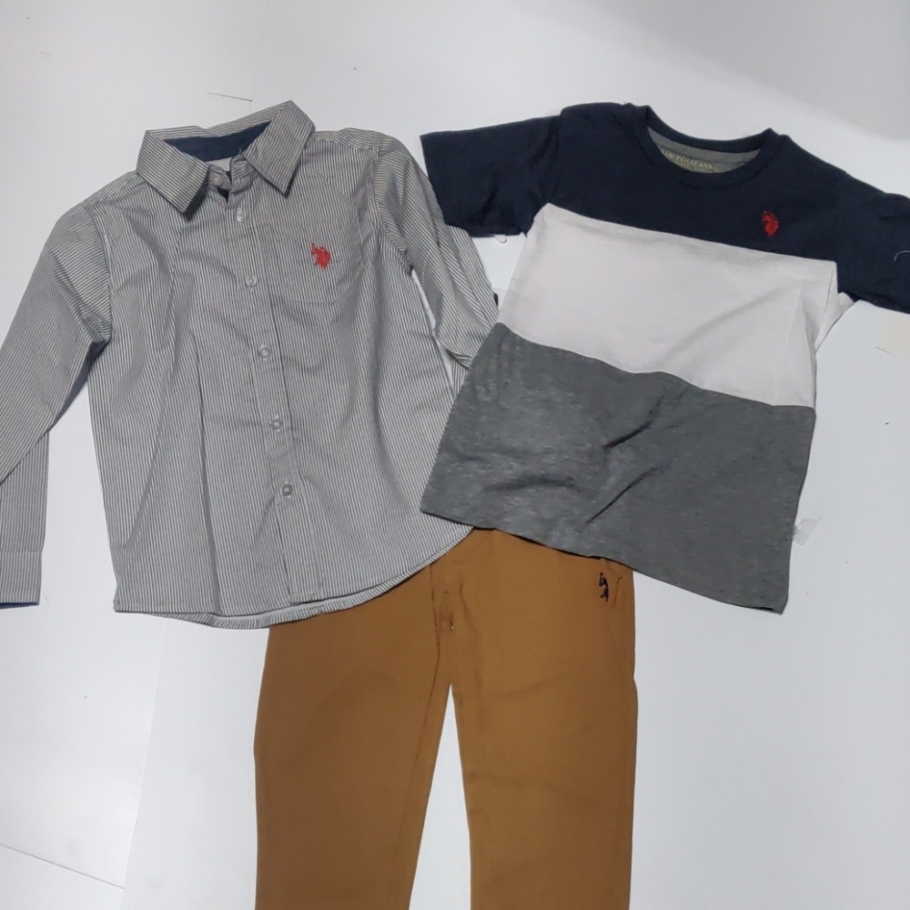 U.S. POLO ASSN.  Boy 3 Piece Set size 6;7 - Picture 12 of 14